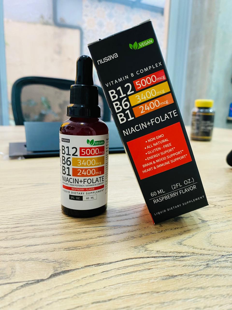 Gotas liquidas Vitamina B12 y B6