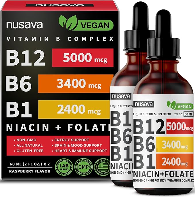Gotas liquidas Vitamina B12 y B6